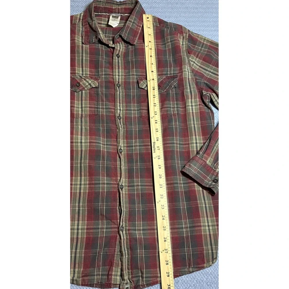 The North Face Men's Plaid Button Down Size Large